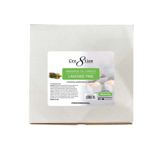 Cre8tion Massage Oil Candles - Tealight 0.5oz - Winter Holiday Scent