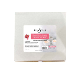 Cre8tion Massage Oil Candles - Tealight 0.5oz - Winter Holiday Scent