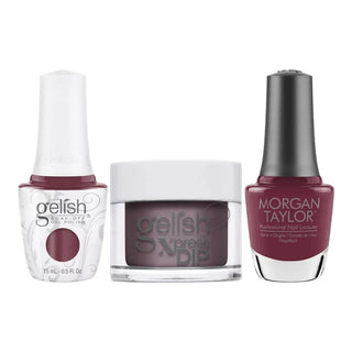 Morgan Taylor/Gelish Color 0.5oz - 240 FIGURE 8S & HEARTBREAKS