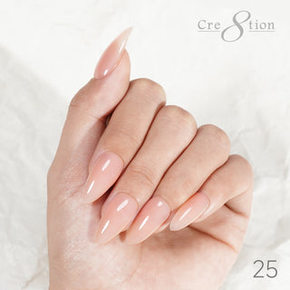 Cre8tion Rubber Base/Biab Gel 0.5oz 25 — Cre8tion Nail Gel | C8 Nail Supply