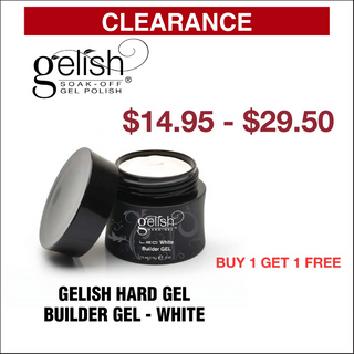 Gel duro Gelish - Gel constructor blanco - Compre 1 y obtenga 1 gratis