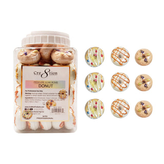Cre8tion Pedicure Soak Bomb 40g - Donut
