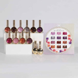 Hang Mist Violet Fall Cat Eye Collection – 12 Colors w/ 1 Counter Display