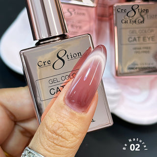 Cre8tion Cat Eye Be Natural Kit - 6 Colors