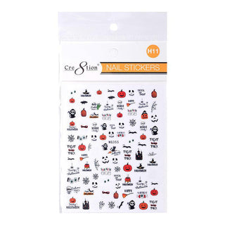 Cre8tion Nail Art Sticker Halloween - Juego completo de 14 estilos