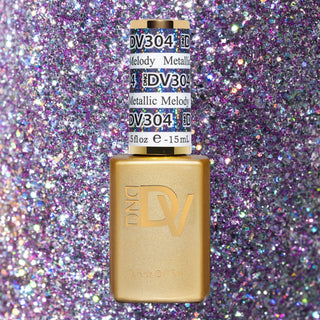 DIVA Gel Polish 0.5oz - Raise Your Glass Collection - 304 Metallic Melody