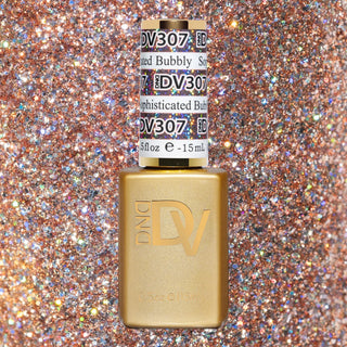 DIVA Gel Polish 0.5oz - Raise Your Glass Collection - 307 Sophisticated Bubbly