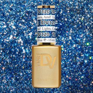 DIVA Gel Polish 0.5oz - Raise Your Glass Collection - 320 Lights, Camera, Azul!