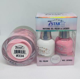 7 Star - Matching Colors (3pc) - 334 — 7 Star Nail Product | C8 Nail Supply