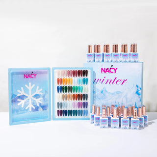 Nacy Winter Gel Set 36 Colors w/ 1 Color Book — Nacy Nail Gel | C8 Nail Supply