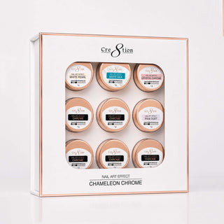 Cre8tion Nail Art Chameleon Chrome 1g Kit - 18 Colors - Cre8tion
