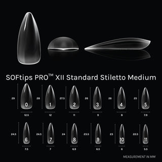 Sofgel Softips Pro XII - Standard Stiletto