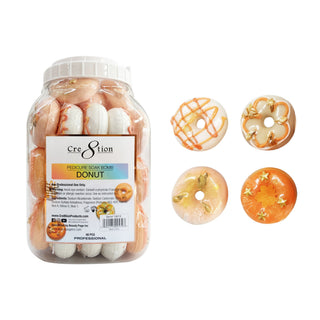 Cre8tion Pedicure Soak Bomb 60g - Donut