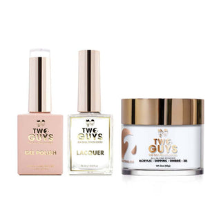 2Guys Matching Color - A003 Supreme White