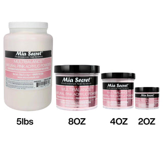 Mia Secret Acrylic Powder - MULTIBALANCE NATURAL PINK