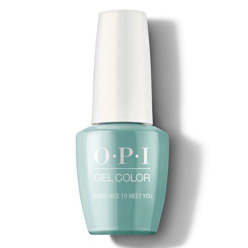 Color a juego OPI (3 piezas) - M84 Verde Encantado de conocerte