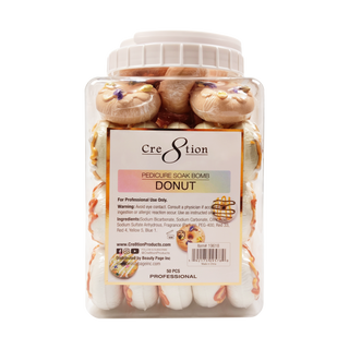 Cre8tion Pedicure Soak Bomb 40g - Donut