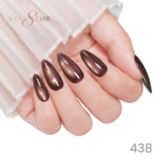 Cre8tion Cat Eye Soak Off Gel 0.5oz 438