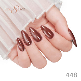 Cre8tion Cat Eye Soak Off Gel 0.5oz 448