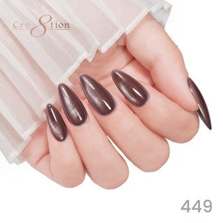 Cre8tion Cat Eye Soak Off Gel 0.5oz 449