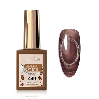 Cre8tion Cat Eye Soak Off Gel 0.5oz 449