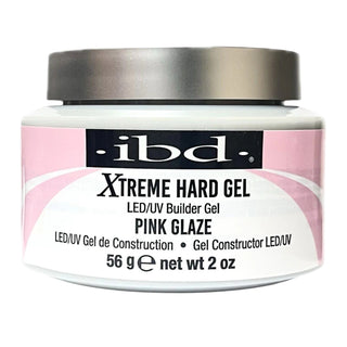 IBD Xtreme Hard Gel LED/UV Builder Gel - Pink Glaze 2oz