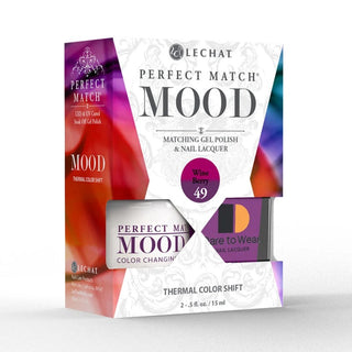 LeChat - Perfect Match Mood Changing Duo - 49 Wine Berry