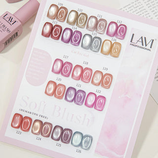 Lavi Cat Eye Gel Soft Blush Collection - 18 Colors w/ 1 Counter Display & 1 Magnet Tool