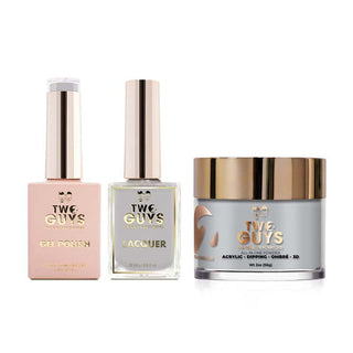 2Guys Matching Color - A004 Grandma Gray