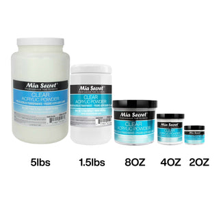 Mia Secret Acrylic Powder - CLEAR