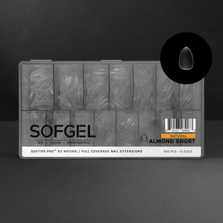 Sofgel Softips Pro XV - Natural Almond
