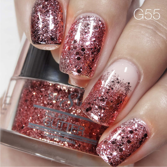 Cre8tion Nail Art Glitter 0.5oz - WINTER SPARKLING (See List)