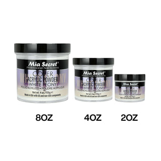 Mia Secret Acrylic Powder - COVER WHITE PEONY