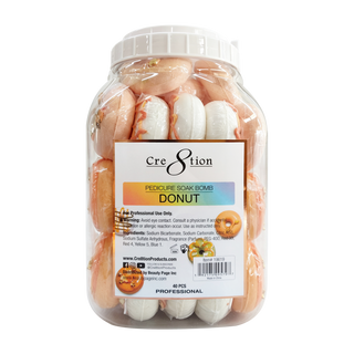 Cre8tion Pedicure Soak Bomb 60g - Donut