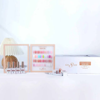 Cre8tion Rubber Base/Biab Gel 0.5oz Kit - 48 Colors — Cre8tion Nail Kit | C8 Nail Supply