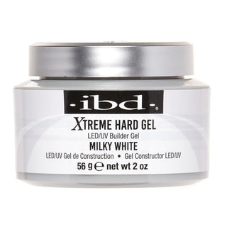 IBD Xtreme Hard Gel LED/UV Builder Gel - Milky White 2oz