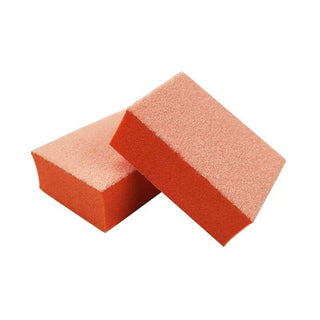 Cre8tion Buffer 2-Way Mini 1/3 Orange Foam, White Grit 80/100