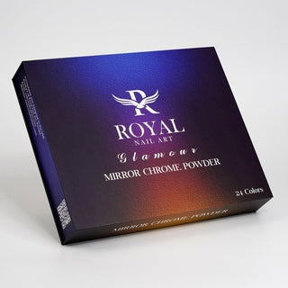 Royal Mirror Chrome Collection 24 Colors w/ 1 Color Book