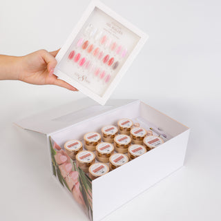 Cre8tion Gel Collection - Hema Free/TPO Free - Low Heat - Overlay/Builder Gel in Jar 24 Colors Kit