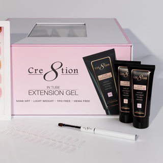 Cre8tion Poly Gel-Extension Gel In Tube 2oz - 36 Colors Kit