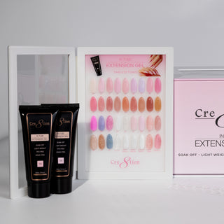 Cre8tion Poly Gel-Extension Gel In Tube 2oz - 36 Colors Kit
