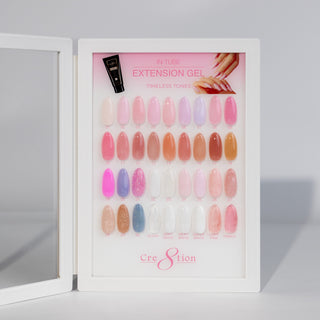 Cre8tion Poly Gel-Extension Gel In Tube 2oz - 36 Colors Kit