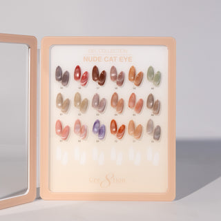 Cre8tion Acrylic Booklet - Nude Cat Eye 18 Colors