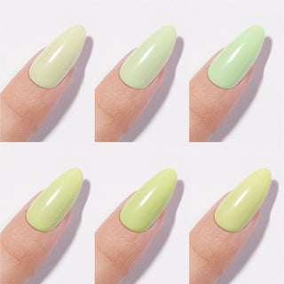 Chance Lemon Meringue Collection 0.5oz - 18 Colors w/ 1 Counter Display, 3 Chance No Wipe Top Coat 0.5oz & 1 Cre8tion White Pearl Chrome