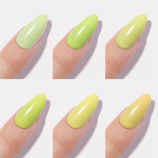 Chance Yellow Ritz Collection 0.5oz - 18 Colors w/ 1 Counter Display, 3 Chance No Wipe Top Coat 0.5oz & 1 Cre8tion White Pearl Chrome