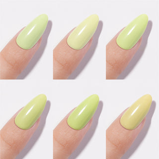 Chance Lemon Meringue Collection 0.5oz - 18 Colors w/ 1 Counter Display, 3 Chance No Wipe Top Coat 0.5oz & 1 Cre8tion White Pearl Chrome