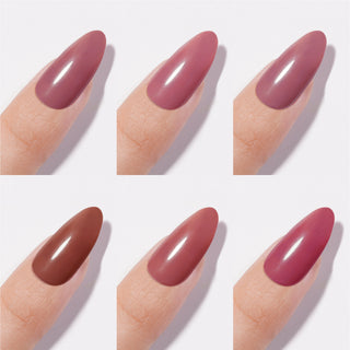 Chance Rose Petals Collection 0.5oz - 18 Colors w/ 1 Counter Display, 3 Chance No Wipe Top Coat 0.5oz & 1 Cre8tion White Pearl Chrome