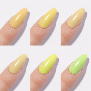 Chance Lemon Meringue Collection 0.5oz - 18 Colors w/ 1 Counter Display, 3 Chance No Wipe Top Coat 0.5oz & 1 Cre8tion White Pearl Chrome