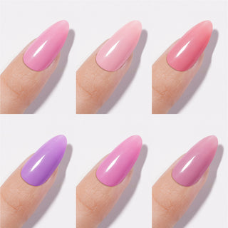 Chance Pink Whisper Collection 0.5oz - 18 Colors w/ 1 Counter Display, 3 Chance No Wipe Top Coat 0.5oz & 1 Cre8tion White Pearl Chrome