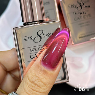 Cre8tion Cat Eye Pink Glow Kit - 6 Colors